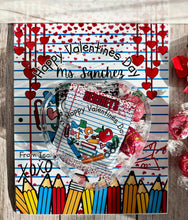 Load image into Gallery viewer, Teacher Valentine’s Gift Mini - Jumbo Candy Card
