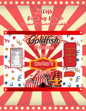 Load image into Gallery viewer, Circus Party Canva Digital Download
