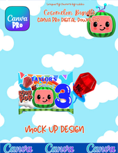 Load image into Gallery viewer, Cocomelon Canva Digital Download
