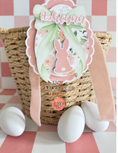 Load image into Gallery viewer, Personalized Layered Easter Basket Tag
