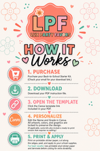 Load image into Gallery viewer, Huntrix-Inspired Back-to-School Starter Kit – Digital Canva Template
