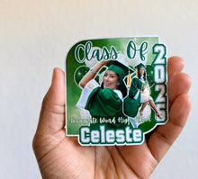 Load image into Gallery viewer, 6 Pack - Personalized Graduation Magnets/Keepsake

