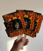 Load image into Gallery viewer, Custom Graduation Keepsake Fans – Set of 3
