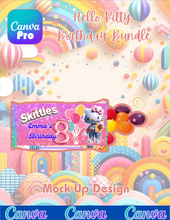 Load image into Gallery viewer, Hello Kitty Canva Digital Download
