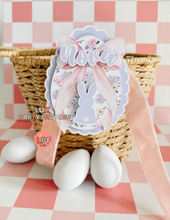 Load image into Gallery viewer, Personalized Layered Easter Basket Tag
