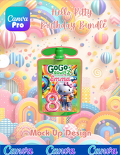 Load image into Gallery viewer, Hello Kitty Canva Digital Download
