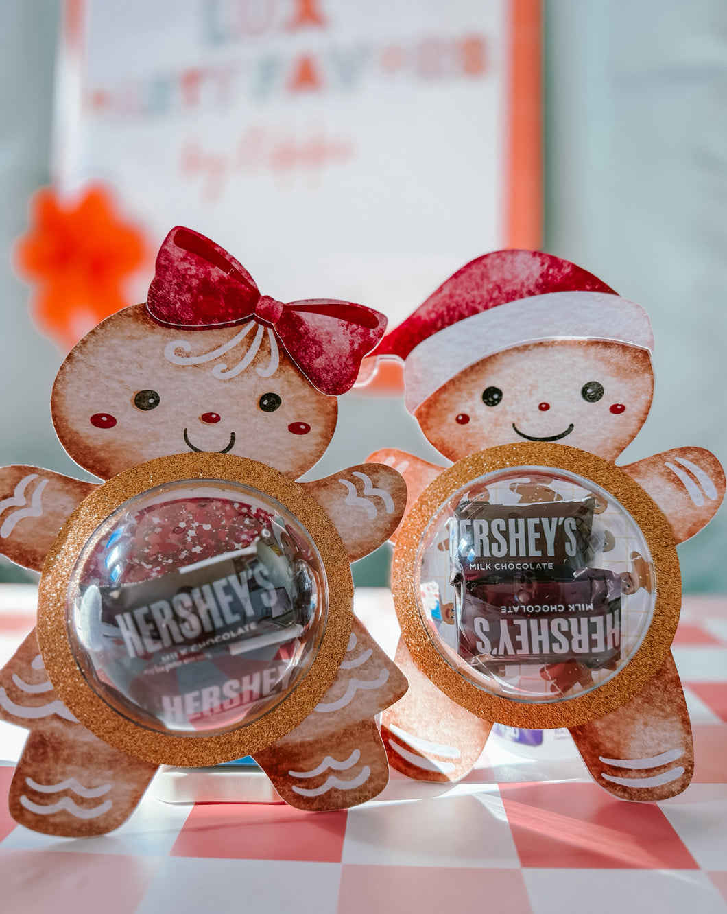 Gingerbread Candy Dome – Holiday Favor