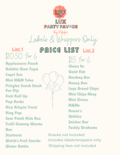 Load image into Gallery viewer, Preassembled Wrappers &amp; Labels Only
