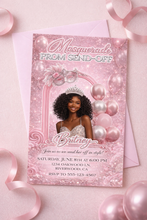 Load image into Gallery viewer, Custom Printed Inserts &amp; Invitations | Matte Cardstock | Multiple Sizes
