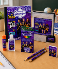 Load image into Gallery viewer, Personalized Back-to-School Starter Kit | Any Theme/Character Available
