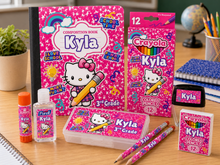 Load image into Gallery viewer, Hello Kitty Back-to-School Digital Bundle
