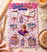 Load image into Gallery viewer, Booked &amp; Busy Bookish Set | Bookish by Nikki
