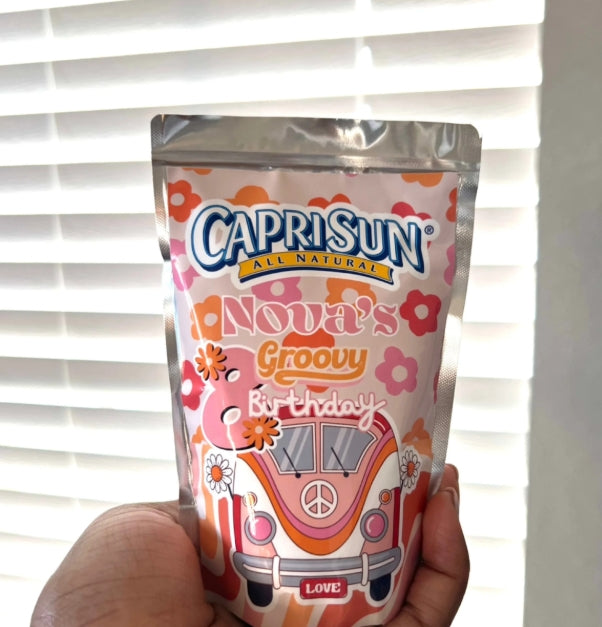 Custom Labeled Capri Suns – 6 Pack