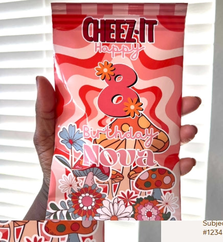 Custom Labeled Cheez-It Snack Packs – 6 Pack